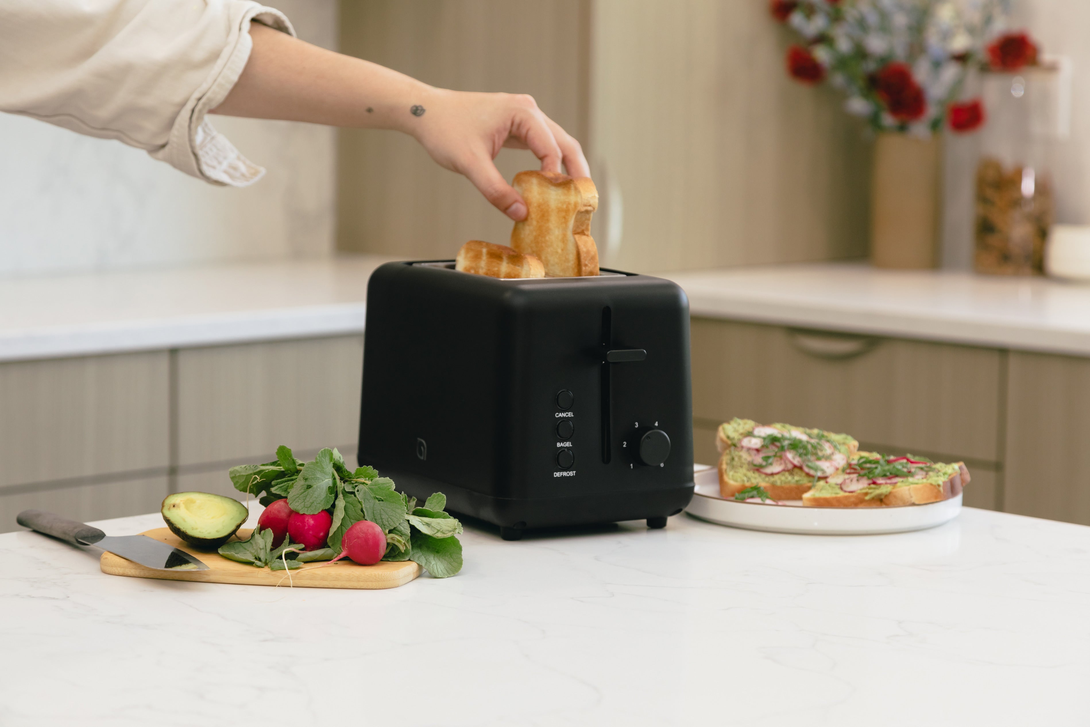 Willow Two Slice Toaster - Charcoal Slate