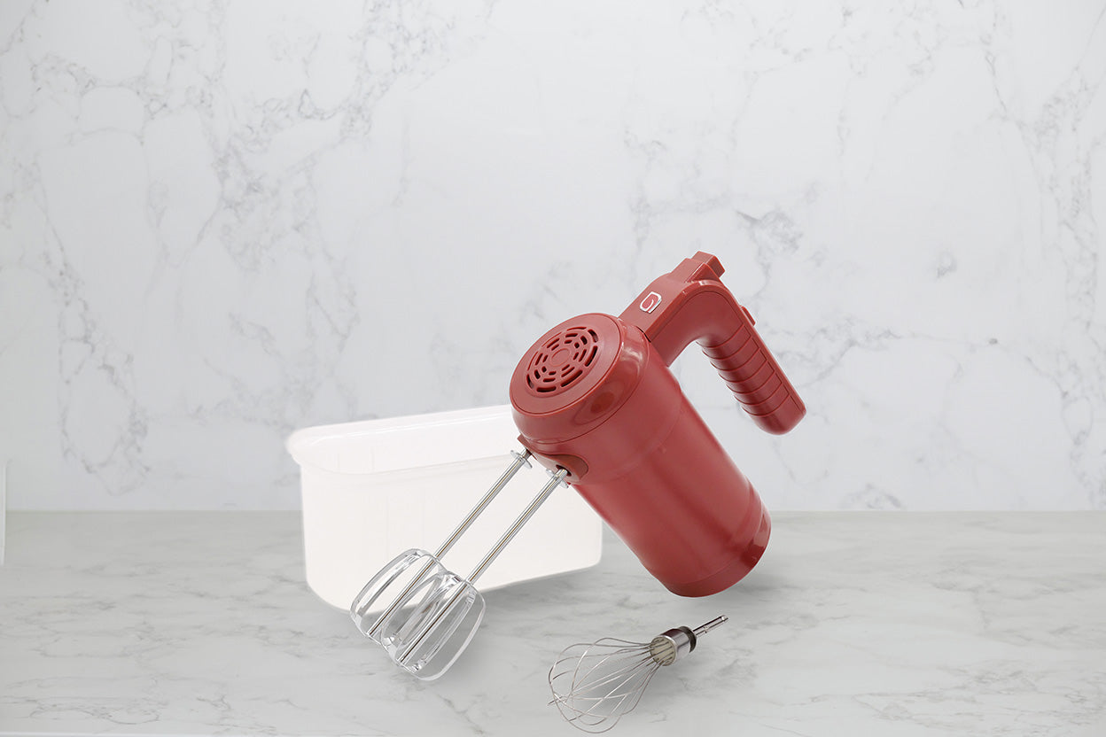 Hand Mixer -Burgundy