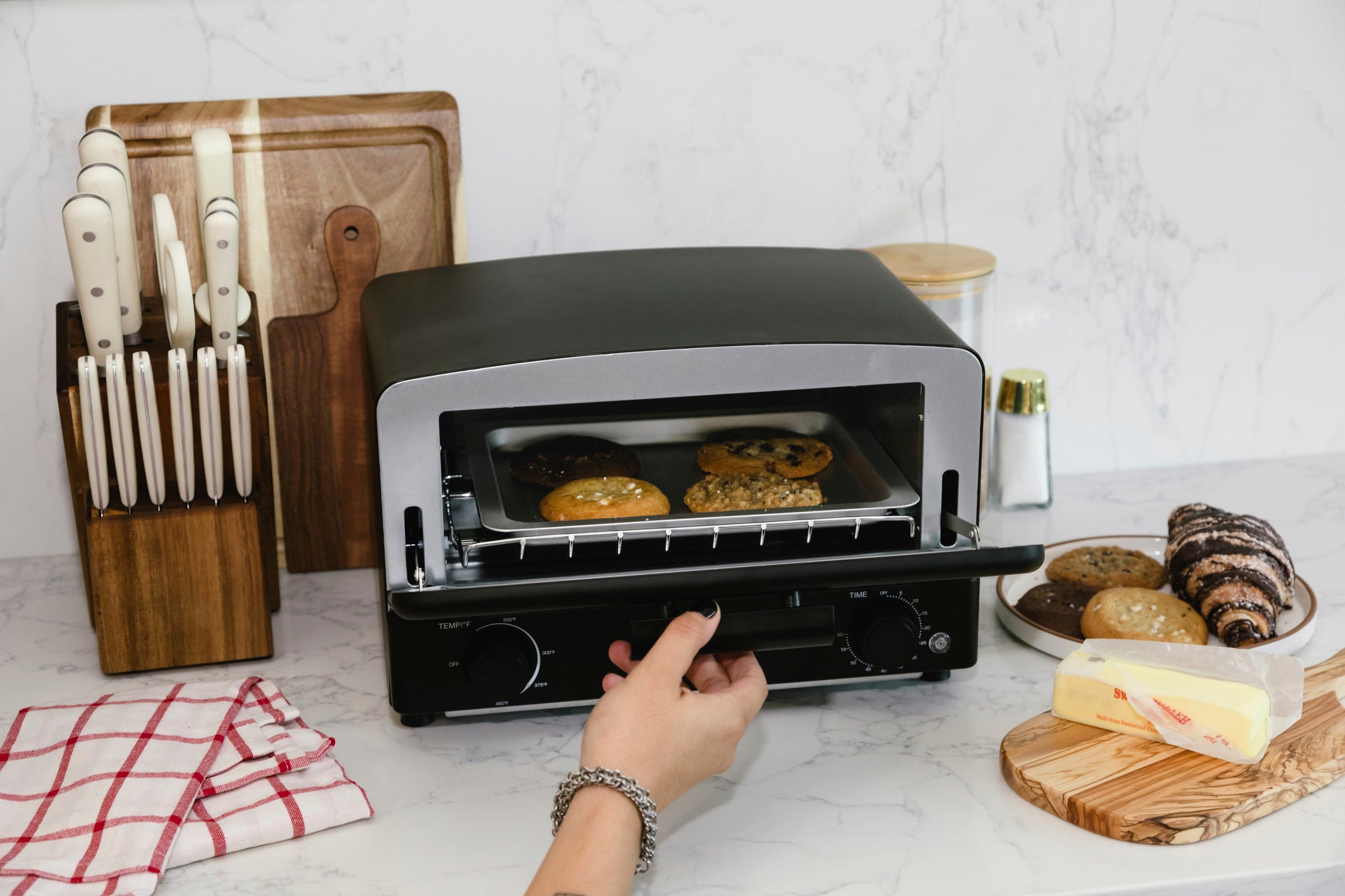 Toaster Oven-Charcoal Slate