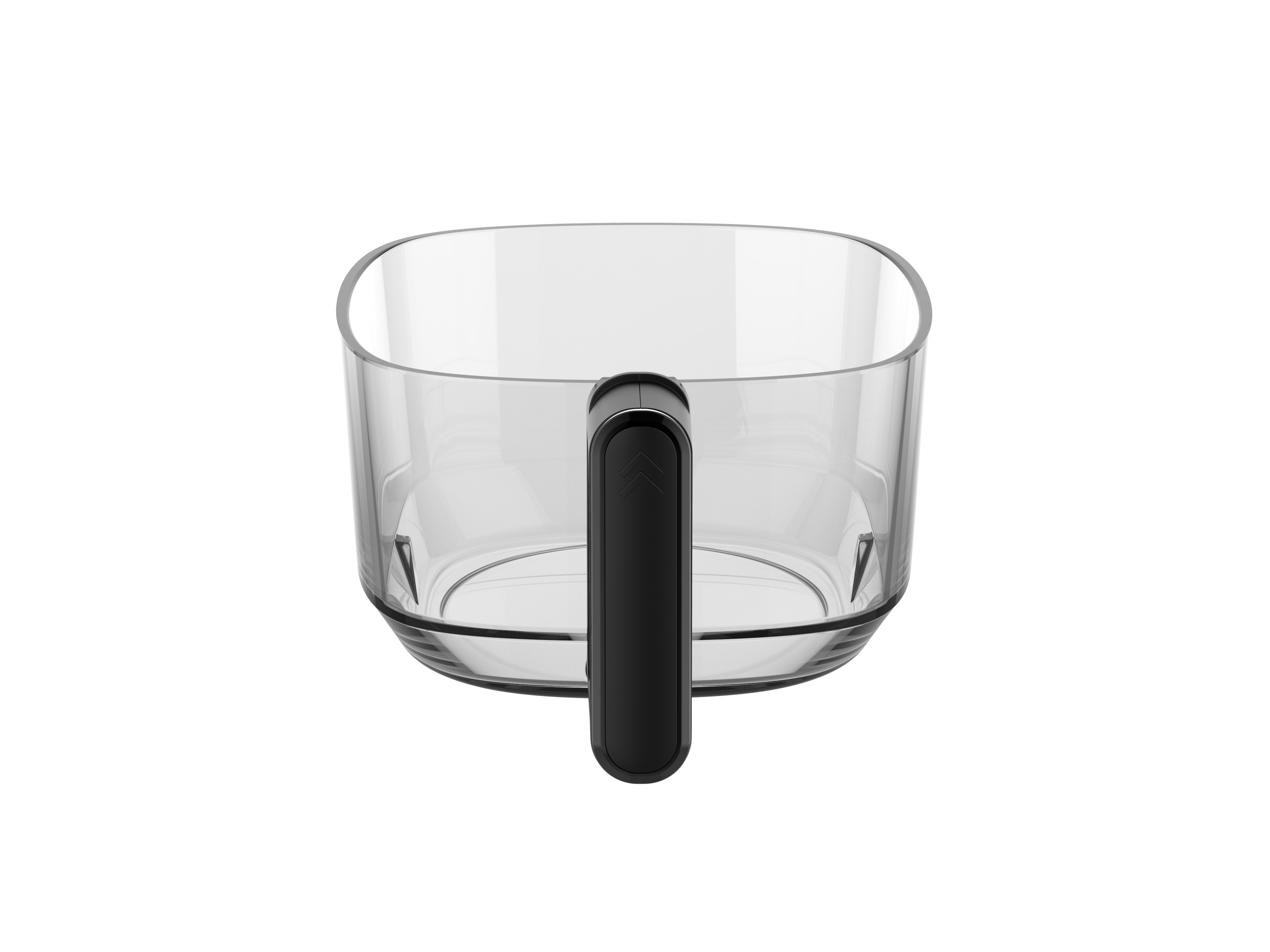 Air Fryer Replacement Glass Basket -  Charcoal Slate