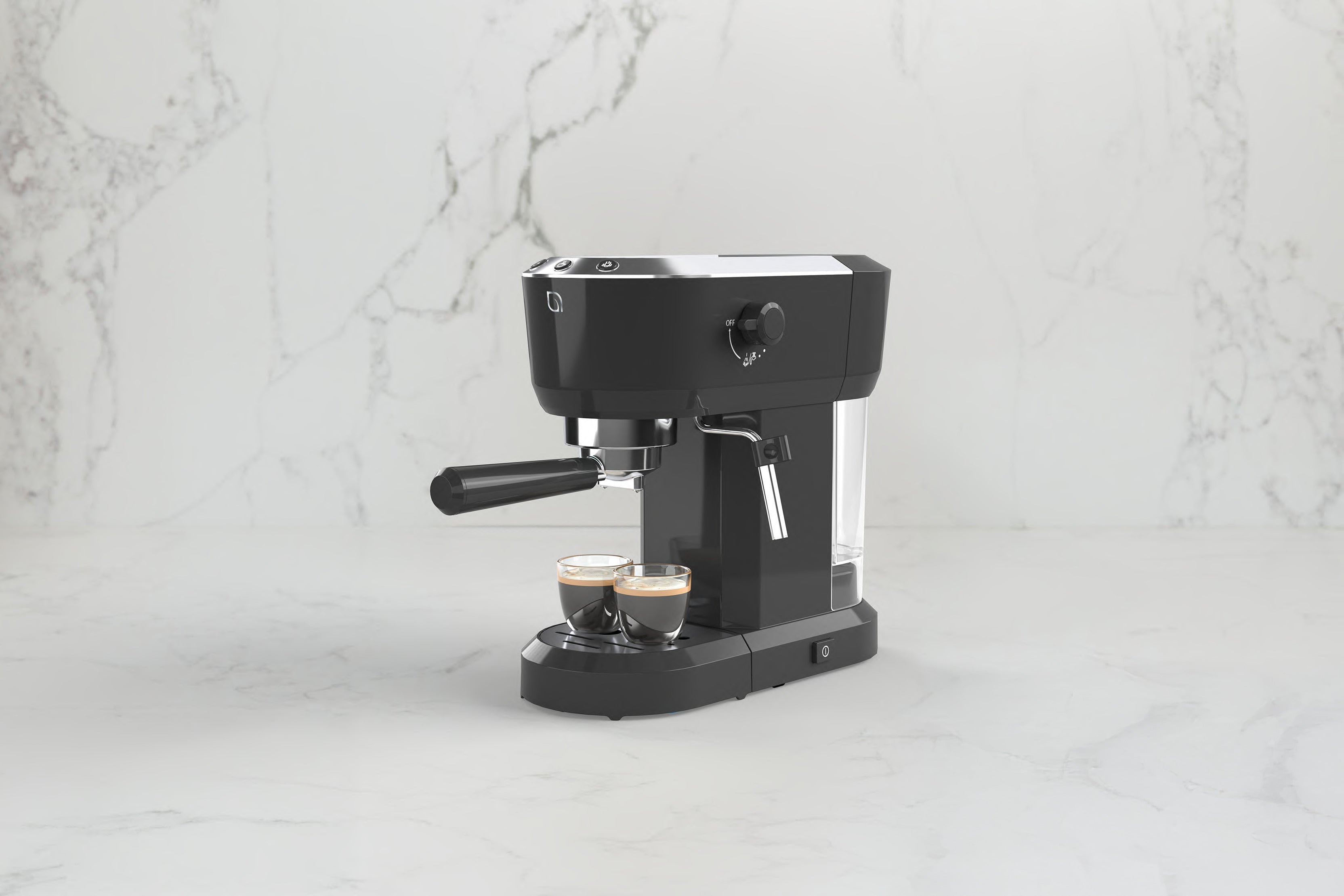 Espresso Machine - Charcoal Slate